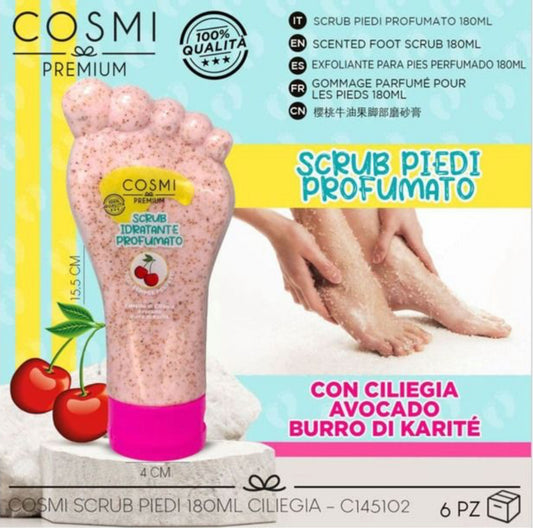 EXFOLIANTE PARA PIES CEREZA