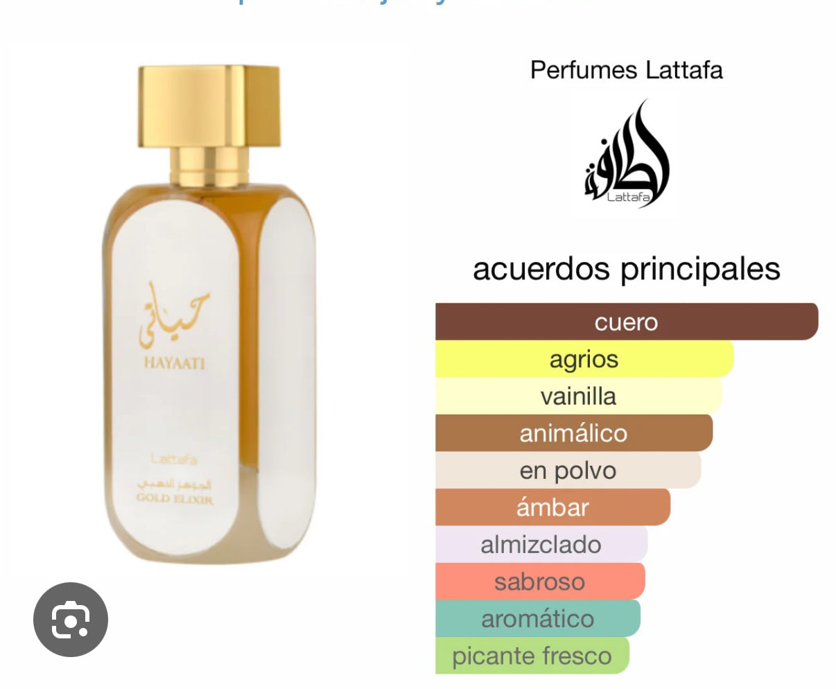 PERFUME GOLD ELIXIR